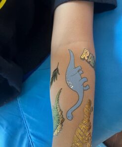xo, Fetti Dinosaur Tattoos for Kids - 34 styles | Birthday Party Supplies Boy, Dino Party Favors, T-rex Decorations Boy Dino 27 71kbLQC9QL