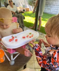 Summer Infant Pop 'N Sit Portable Booster Chair, Floor Seat, Indoor/Outdoor Use, Compact Fold, Pink, 6 Mos - 3 Yrs 36 71kd7S9MYwL