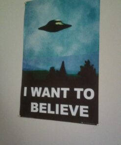 X-Files Poster ~ I Want To Believe ~ Official Fan Club Edition 24x36" 19 71kdIWzerwL