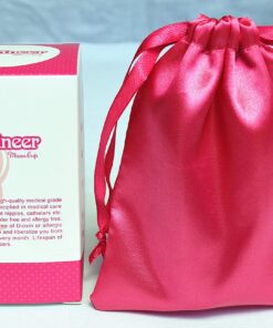 8 Pieces Menstrual Set 6 of Cloth Pads + 1 of Moon Cup + 1 of Mini Wet Bag (SMALL for women who haven't previously given birth vaginally., Blue) 18 71kdt0KCbwL