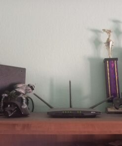 TP-Link AC1900 Smart WiFi Router (Archer A9) - High Speed MU-MIMO Wireless Router, Dual Band, Gigabit, VPN Server, Beamforming, Smart Connect, Works with Alexa, Black AC1900, Dual-Band 53 71keVdJmPL