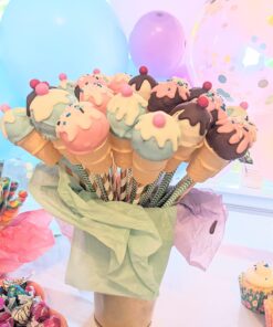 Joy Mini Cups Miniature Ice Cream Cones For Kids, Desserts, Cupcake Cones, Cake Pops 42 Count (1 Box/42 cones) 25 71kf0EoC7NL