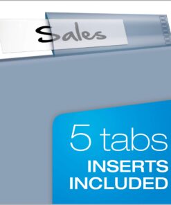 Cardinal Expanding Plastic Binder Dividers, Flexible Front Pockets Expand 1/4", 5-Tab, Insertable Multicolor Tabs, Letter Size, 1 Set (84012CB) 17 71kfPER4i4L