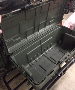 Plano Storage Trunk - 108 Quart w/ Wheels (1819) - Hunter Green Hinged - Large 16 71kgxkXaRBL