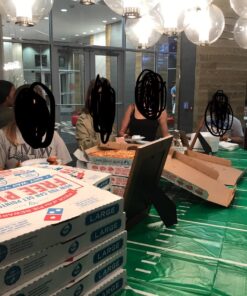 Beistle Plastic Game Day Football Tablecover for Rectangle Tables Sports Tableware Touchdown Tailgate Party, 54" x 108", Green/White 1 Pack 27 71khMXf06yL