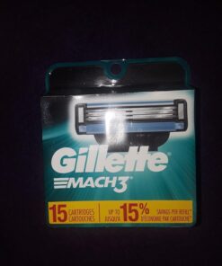 Gillette Mach3 Razor Refills for Men, 15 Razor Blade Refills 15 Refills 43 71khqnDpjtL