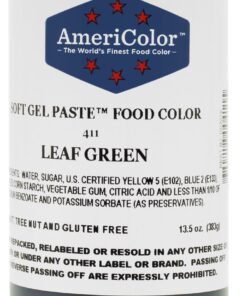 Americolor Soft Gel Paste Food Color, 13.5-Ounce, Leaf Green