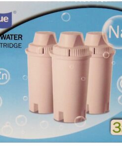 WellBlue 3 Pack Drop In Brita Style Alkaline Water Filter Replacement 7 Stage Mineral Water Filter.Works With Wellblue, Brita Style Pitchers & Dispensers (3 Pack)
