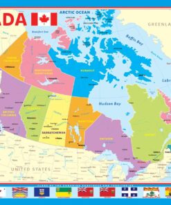 EuroGraphics Map of Canada Puzzle (200 Piece), Multi EuroGraphics Map of Canada Puzzle (200 Piece) 200 Piece Puzzle 4 71kjADVFrL