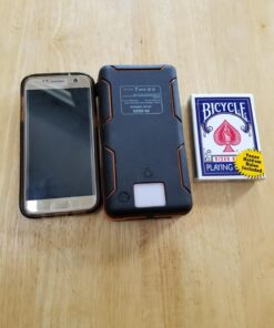 Hiluckey Solar Charger 25000mAh, Outdoor USB C Portable Power Bank with 4 Solar Panels, 3A Fast Charge External Battery Pack with 3 USB Outputs Compatible with Smartphones, Tablets, etc. Orange 46 71kjRBxtOxL