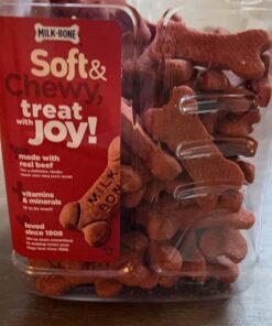 Milk-Bone Soft & Chewy Dog Treats, Beef & Filet Mignon Recipe, 25 Ounce Original 25 Ounce (Pack of 1) 41 71kkL0JgaL