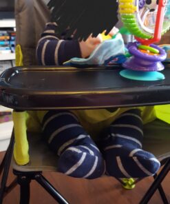 Summer Infant Pop ‘n Sit Portable Highchair, Green - Portable Highchair For Indoor/Outdoor Dining – Space Saver High Chair with Fast, Easy, Compact Fold, For 6 Months – 45 Pounds 41 71kkVR FNTL