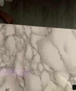 VViViD XPO White Grey Marble Gloss Vinyl Wrap Film 15.9" x 6.5ft Roll (2 sheets) 2 40 71kksZxh8HL