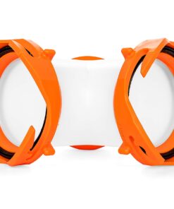 Camco RhinoFLEX Camper/RV Wye Sewer Hose Fitting | Features 360-Degree Swivel Ends & Built-In Gaskets for Odor Tight Connection | Allows for 2 Sewer Hoses to Connect to the Same Dump Station (39812) , Orange Wye Fitting 15 71kkwKGEZ9L