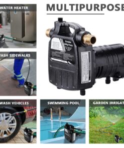 EXTRAUP 115Volt 1/2HP 1500 GPH Heavy Duty High Pressure Cast Iron Casing Water Transfer Utility Pump With Brass Connectors and Suction Strainer w/o switch 19 71kljUaSbcL