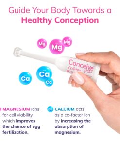 Conceive Plus Fertility Lubricant in Pre-Filled Applicators, Fertility Friendly Lube for Couples Trying to Conceive, One Month Supply with 8 x 4g Applicators 25 71klnzkWeeL