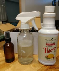 Vivaplex 12, Amber, 2 oz Glass Bottles, with Black Fine Mist Sprayers 33 71klorjr91L
