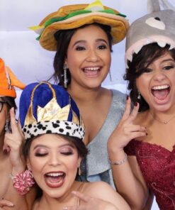 Funny Party Hats Food Hats - Pizza Hamburger Hot Dog Costume Party Dress Up - Chef Hat Food Hats Assorted Pack 32 71km7pARvqL