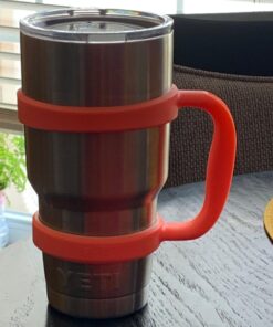 F-32 Handle - 19 COLORS - 30oz Size - Compatible with 30 oz YETI and 30 oz. OZARK TRAIL Tumbler Travel Mug (30OZ, SEAFOAM GREEN) 30ozSeafoam Green / Groovy Green 30.0 ounces 29 71kmBUNHQpL