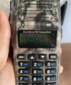 BaoFeng UV-82HP (CAMO) High Power Dual Band Radio: 136-174mhz (VHF) 400-520mhz (UHF) Amateur (Ham) Portable Two-Way CAMO 27 71kmKWSG RL