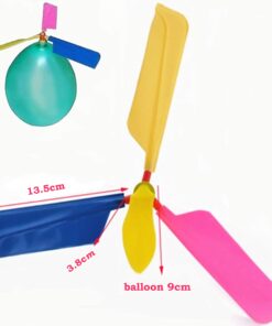 Kids Toy Balloon Helicopter (12 pack) Children's Day Gift Party Favor easter basket, stocking stuffer or birthday! Flying Toys for Boys and Girls - Outdoor Sport Toy for 7 8 9 10 Year Old 21 71knokPSNBL