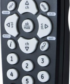 GE Universal Remote Control for Samsung, Vizio, LG, Sony, Sharp, Roku, Apple TV, TCL, Panasonic, Smart TVs, Streaming Players, Blu-ray, DVD, 4-Device, Black, 34708 1 Pack 11 71koIzXBqIL