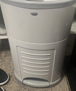 DEKOR Diaper Classic Hands-Free Diaper Pail | White | Easiest to Use | Just Step – Drop – Done | Doesn’t Absorb Odors | 20 Second Bag Change | Most Economical Refill System 45 71koLieYCZL