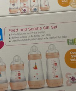 Newborn Essentials "Feed & Soothe" Set (6-Piece), Girl, Light Orange 32 71koiyR8AL