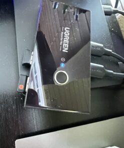 UGREEN USB Switch Selector 2 Computers Sharing 4 USB Devices USB 2.0 Peripheral Switcher Box Hub for Mouse Keyboard Scanner Printer PCs with One-Button Swapping and 2 Pack USB A to A Cable 53 71kowyRtBqL