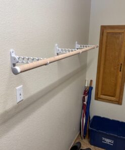 Spectrum Diversified 35000 6 Hook Hanging Organizer, 1 Count, White 46 71kpjRna33L