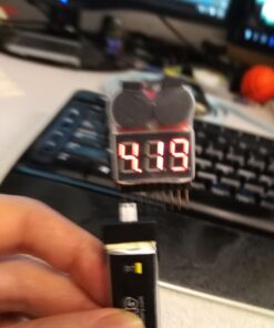 C23212 LiPo Voltage Checker w/ Adjustable Voltage Level Warning Buzzer 15 71kpoBBot L