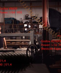 Godox AD400 Pro AD400Pro Outdoor Flash Strobe, Portable 400W 2.4G TTL 1/8000 HSS Monolight, 0.01-1s Recycle, 30W LED Modeling Lamp with Rechargeable Battery and Bowens Mount 52 71kq32Vk DL