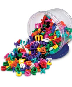 Learning Resources Lowercase Lacing Letters - 275 Pieces, Ages 3+, Toddler Alphabet Learning Toys, Letter Beads for Kids, Homeschool Supplies, Alphabet Beads, Early Spelling,Back to School Supplies Small 11 71kros9tJsL