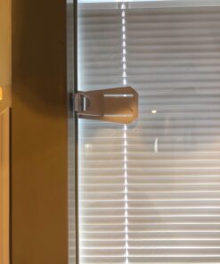 Sliding Door Lock for Child Safety - 2 Pack Grey/White White 41 71ktEi6eFL