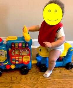 VTech Sit-to-Stand Ultimate Alphabet Train, Blue Standard Packaging 44 71ktXRoJpLL