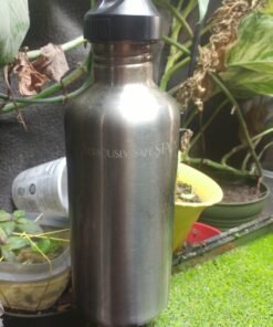 New Wave Enviro 40oz Stainless Steel Water Bottle with Strap 26 71kuhCm65bL