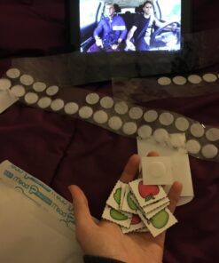 VELCRO Brand Dots with Adhesive White | 200 Pk | 3/4" Circles | Sticky Back Round Hook and Loop Closures for Organizing, Arts and Crafts, School Projects, 91824, 200Pk 39 71kvVMEFGOL