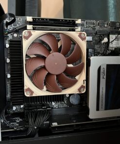 Noctua NH-L9i, Premium Low-Profile CPU Cooler for Intel LGA1200 & LGA115x (Brown) 33 71kwNxuuNL