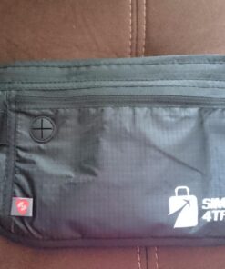 Simply4Travel Travel Money Belt with RFID Blocking, Premium Slim Fanny Pack and Waist Stash for Everyday Use! Black 106 71kx36EsZlL