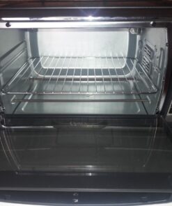 Oster Toaster Oven | Digital Convection Oven, Large 6-Slice Capacity, Black/Polished Stainless 74 71kxB11CalL