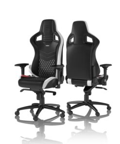 noblechairs Epic Reclining Gaming Chair and Reclining Office Chair, Real Leather, Black/White/Red Black/Red/White 11 71kxt5iD5cL