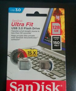 SanDisk Ultra Fit 128GB USB 3.0 Flash Drive - SDCZ43-128G-GAM46 28 71kypwZHBgL