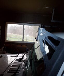 Nilight Windshield Frame Mounting Bracket for 52” LED Light Bar and Pod Light on Wrangler JK 2007-2017, 2 Years Warranty For 2007-2018 JK 37 71kz4i8nFgL