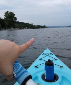 Yakgrips Paddle Grips for Take-Apart Kayak Paddle Shaft, Kayaking Accessories, Non-Slip Grip, Blister Prevention - Cascade Creek Blue Wave 25 71kzWLhZs0L