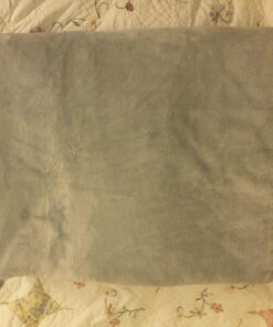 Degrees of Comfort Washable Weighted Blanket with Removable Cover Twin Size, 1 x Cozyheat Minky Plush Cover Included, Micro Glass Beads Technology, 48x72 15 lbs Grey 48x72" 15lbs Grey | 1 Cover 34 71kzzfoP 1L