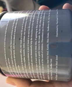 Pure Body Naturals Dead Sea Mud Mask - Face Mask and Body Mud for Acne, Blackheads, and Oily Skin - Facial Self Care for Men and Women - Minimize Pores with Deadsea Mud, Clay, Charcoal - 8.8 Ounce 50 71l BbuVFAL