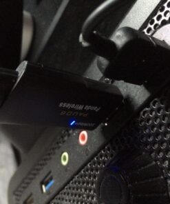 Panda Wireless PAU06 300Mbps Wireless N USB Adapter - w/High Gain Antenna - Win XP/Vista/7/8/10/11, Mint, Ubuntu, MX Linux, Manjaro, Fedora, Centos, Kali Linux and Raspbian 30 71l SjacDL