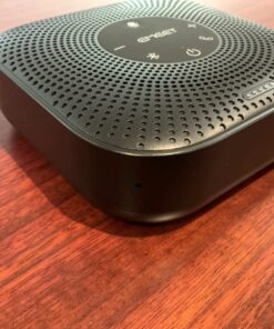 EMEET Conference Speakerphone M0 Plus,4 AI Mics 360° Voice Pickup, Noise Reduction, USB C Speaker, Bluetooth Conference Speaker for 8 People w/Daisy Chain for 16 Compatible with Leading Software Advanced M0 PLUS for 8 38 71l tFMhaGL