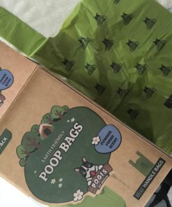 Pogi's Dog Poop Bags with Easy-Tie Handles - 300 Doggy Leak-Proof, Ultra Thick, Scented Poop Bags for Dogs, Cat 300 Count (Pack of 1) 36 71l1 dZ8SGL