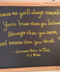 The Board Dudes 17" x 23" Chalk Board with Oak Wood Style Frame 57 71l2CbTo3VL